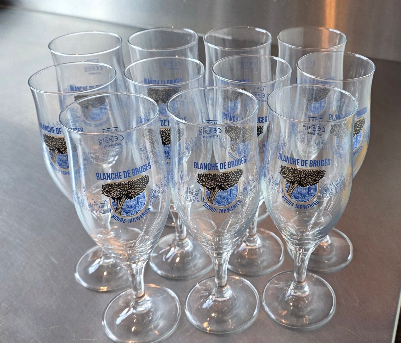 11 brugs tarwebier, Ophalen