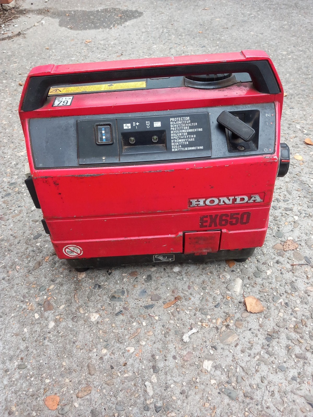 te koop stroomgenerator honda 250€, Ophalen of Verzenden