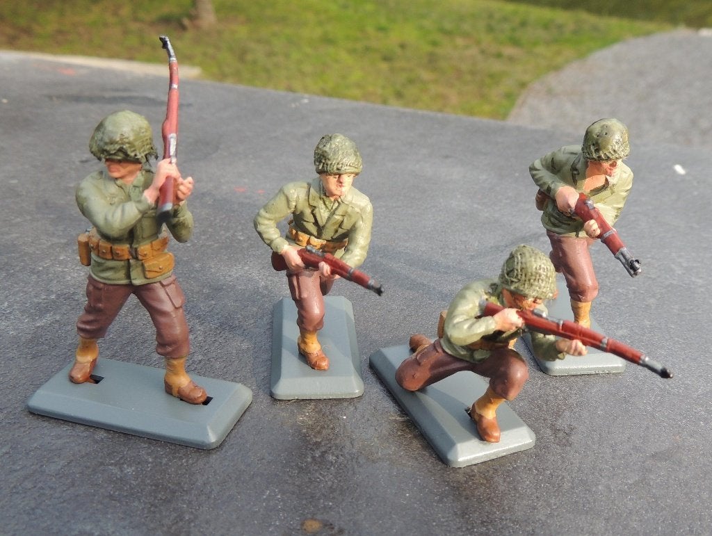 Britains Deetails Rangers US Normandie 1944, Collections, Envoi, Armée de terre, Miniature ou Figurine