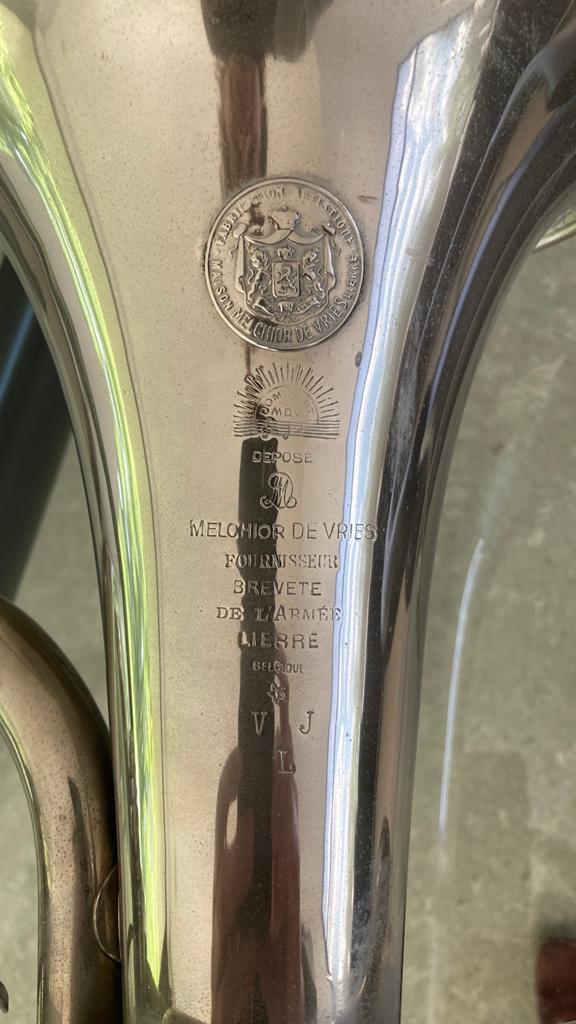 Euphonium, vintage., Muziek en Instrumenten, Blaasinstrumenten | Saxofoons, Ophalen, Gebruikt