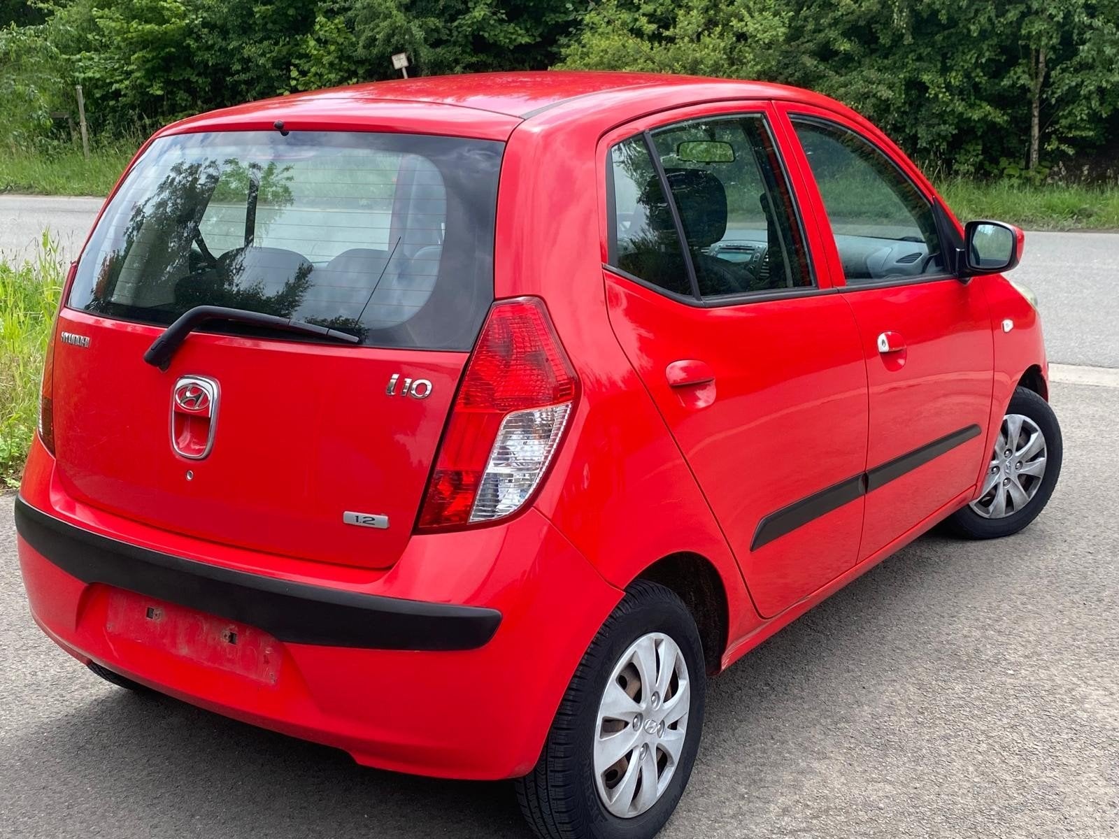 Hyundai i20 1.2i 2009 125.000 km LAGE PRIJS LAGE BELASTING**, Auto's, Stof, Zwart, Metaalkleur, Bedrijf