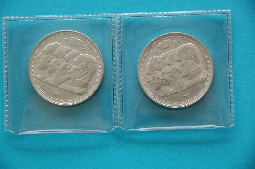 100 Francs 1954 en parfait état, Argent, Série, Argent, Envoi