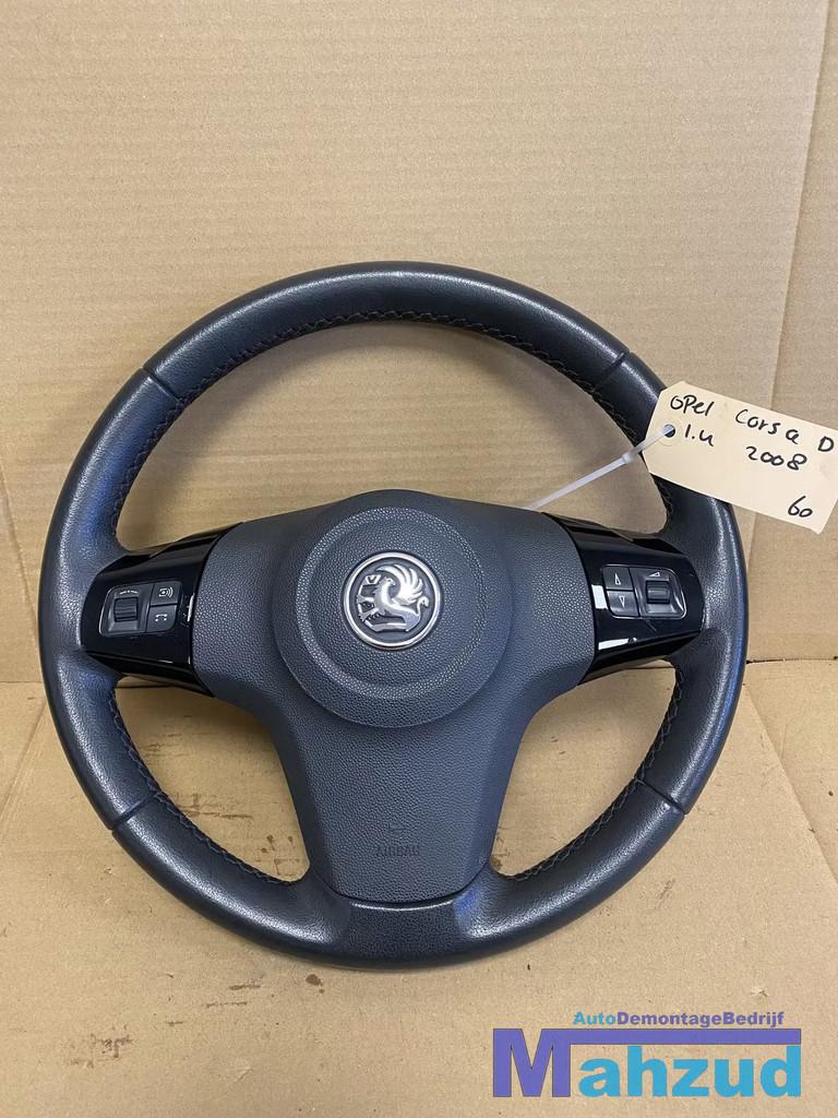 OPEL CORSA D LEER LEDER STUUR stuurwiel met airbag, Opel Automobile GmbH, Opel, Bahnhofsplatz 1
65423  Russelsheim am Main, DE