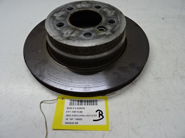 REMSCHIJF ACHTER BMW X6 (F16) (01-2014/12-2019), Gebruikt, BMW