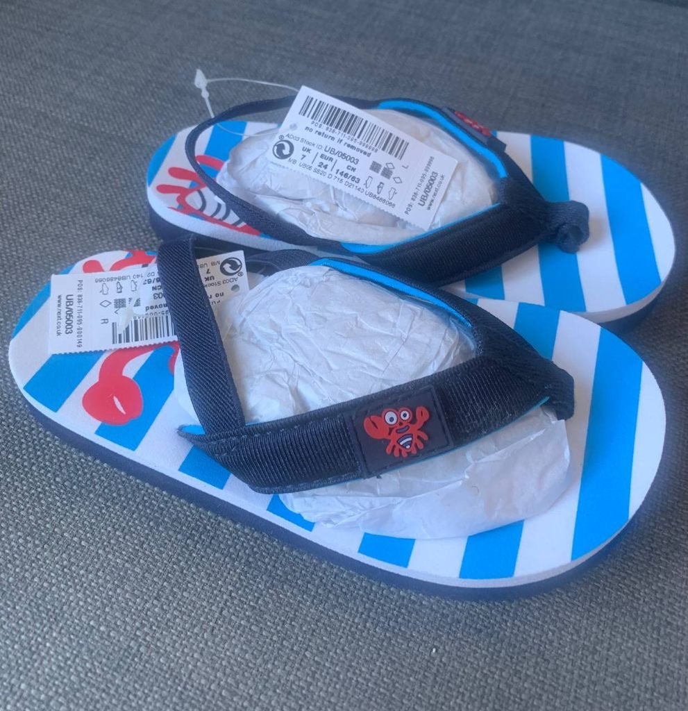 Geweldige teenslippers maat 24, Ophalen of Verzenden, Nieuw, Next
