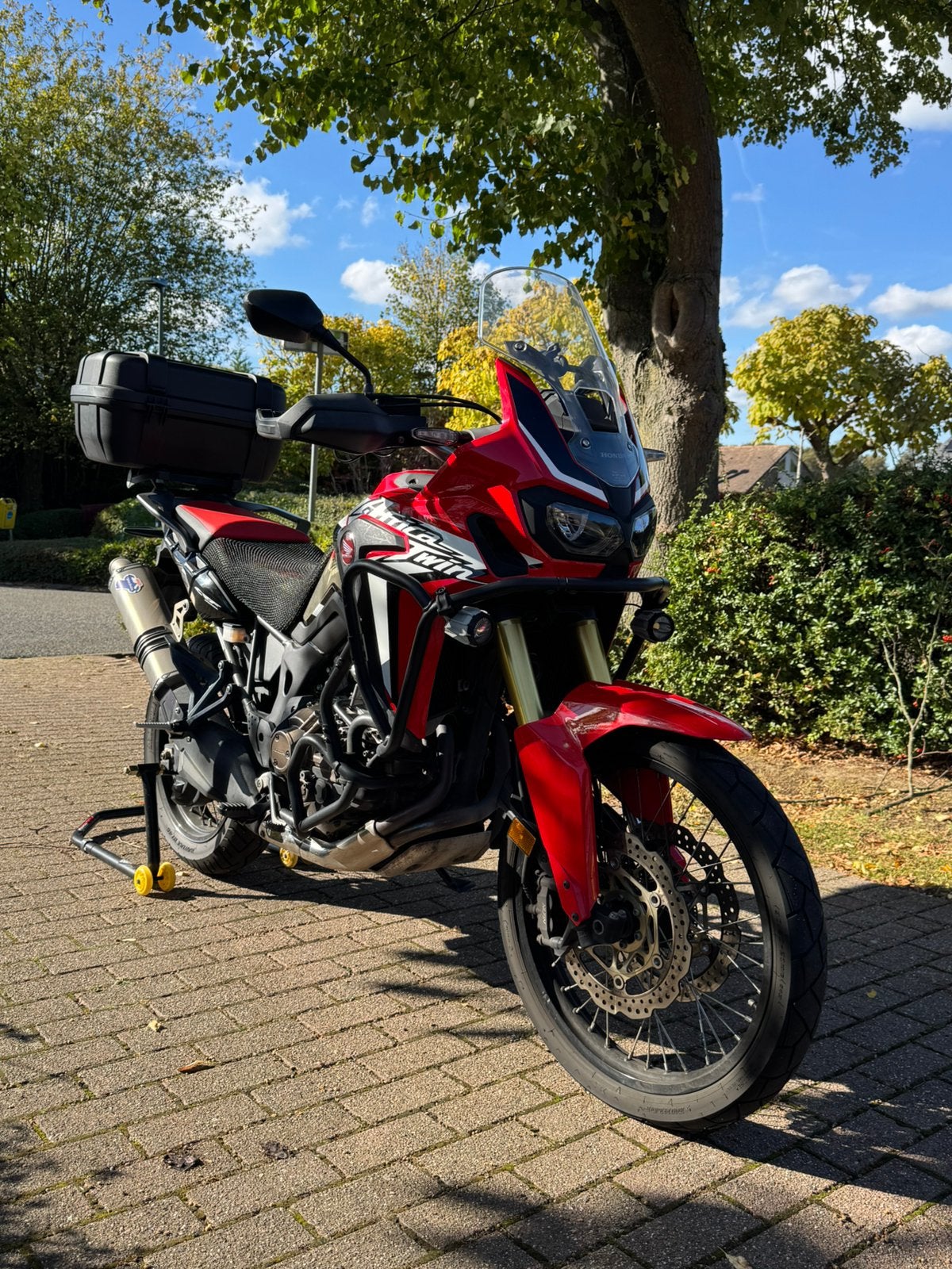 Honda Africa Twin - CRF 1000 - DCT - OMRUILING MOGELIJK, Motoren, Handvatverwarming, Scooter, Nieuw, Particulier