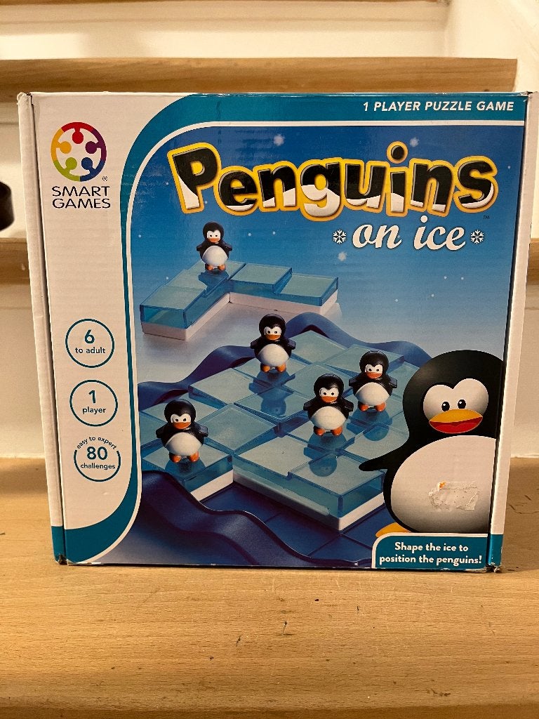 Pinguïn op ijs - Smartgames, Hobby en Vrije tijd, Gezelschapsspellen | Overige, Een of twee spelers, Ophalen, Zo goed als nieuw
