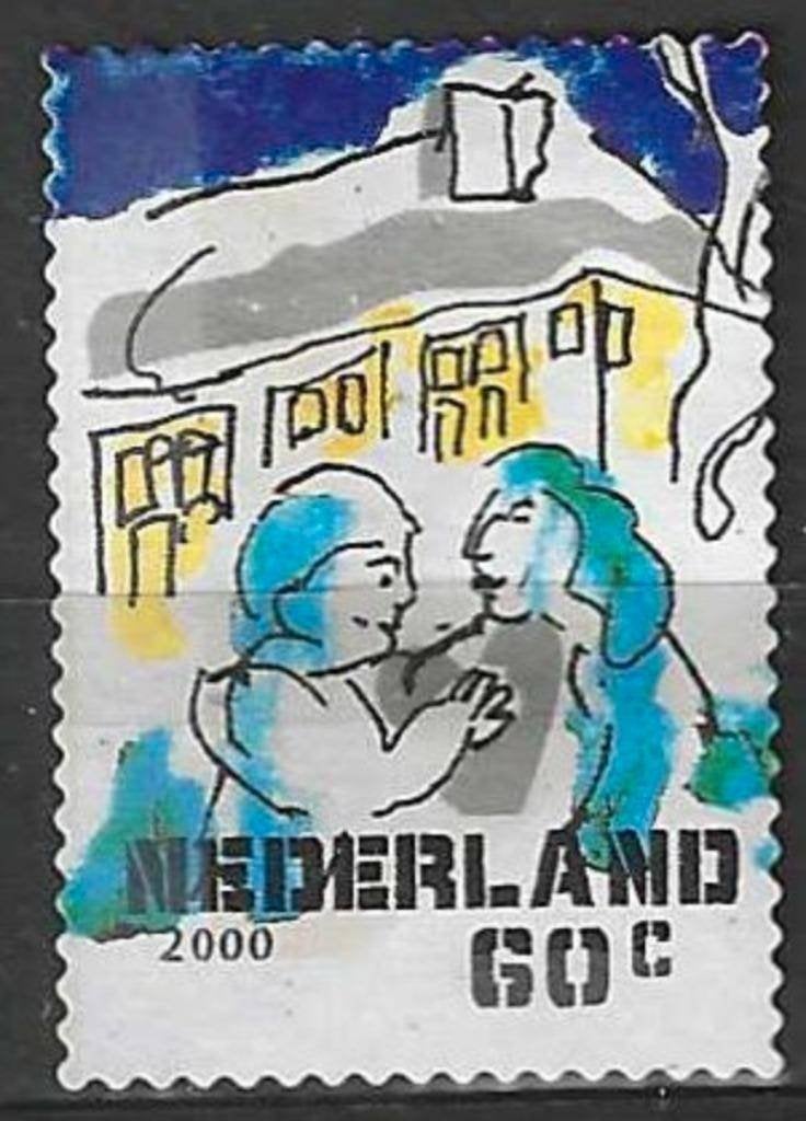 Nederland 2000 - Yvert 1807 U - Eindjaarsfeesten (ST), Postzegels en Munten, Postzegels | Nederland, Verzenden, Gestempeld