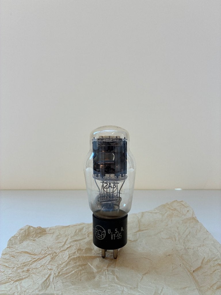 RCA 2A3 VT-95 Vintage Vacuum Tube - Dual Black Plate - NOS, Audio, Tv en Foto, Buizenversterker, Ophalen of Verzenden, Buis of Buizen