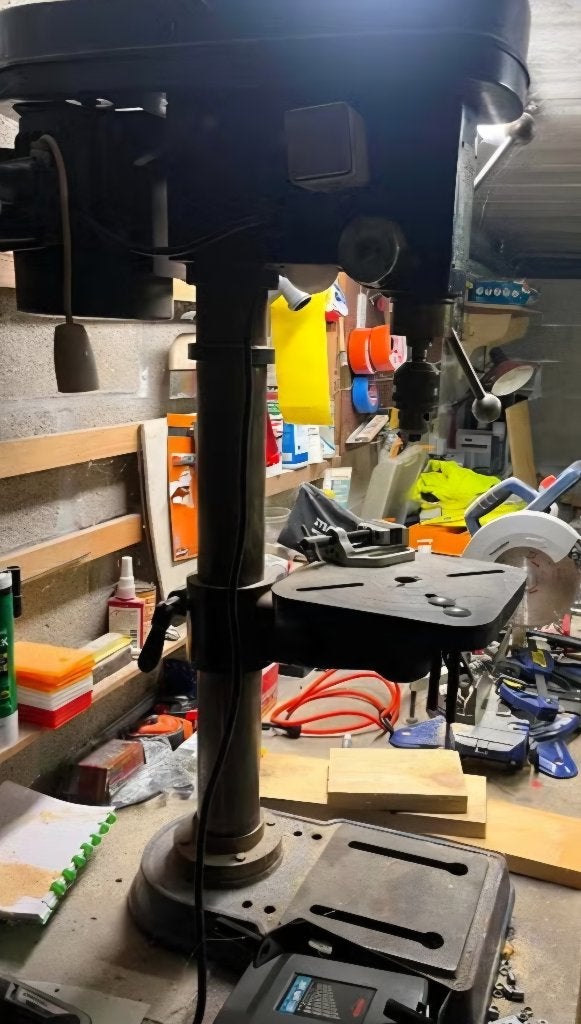 Kolomboormachine, Ophalen, Gebruikt, Kolomboormachine
