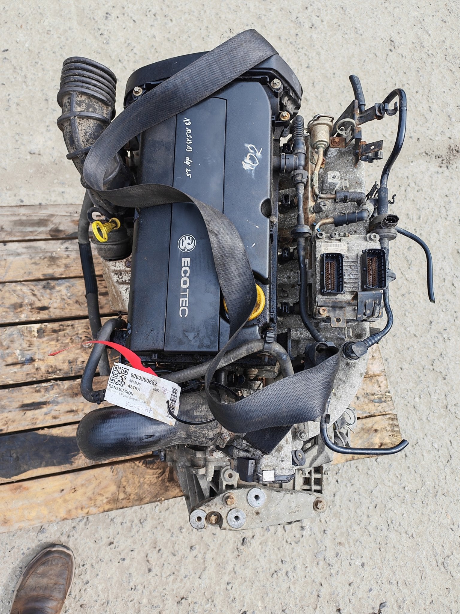 Moteur Z16LET Complet VAUXHALL OPEL MERIVA ASTRA, Verzenden, Gebruikt, Overige automerken
