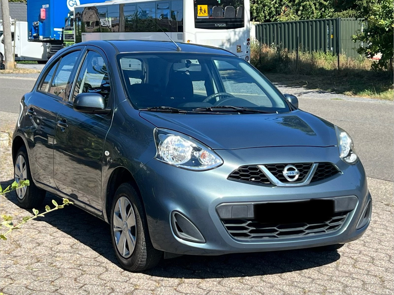 Nissan Micra 1.2i Essence Airco Euro 6B Prêt à immatriculé, Argent ou Gris, Achat, Euro 6, Alarme