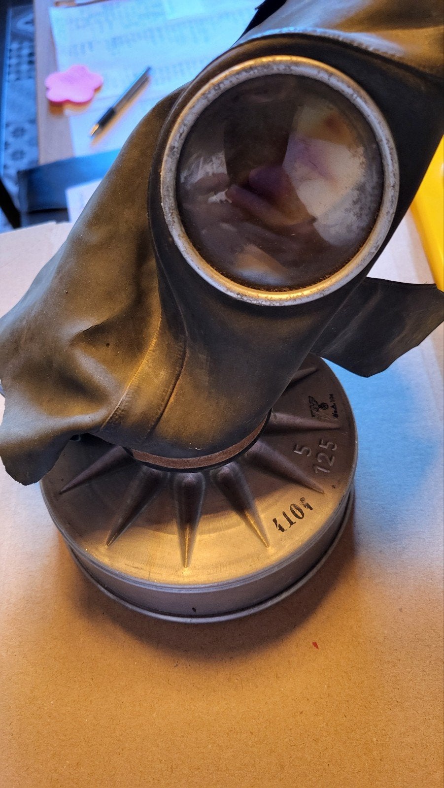 Masque anti-gaz Luftschutz ww2 - ALLEMAGNE, Verzamelen