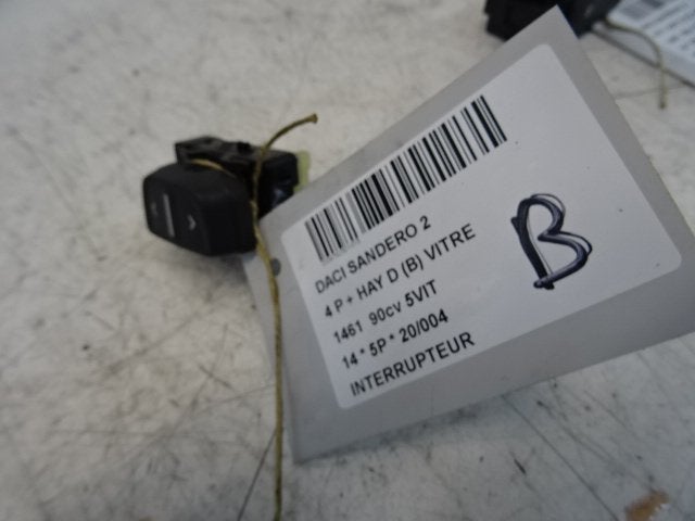SCHAKELAAR Dacia Sandero II (01-2012/12-2018) (254214937R), Gebruikt, Dacia