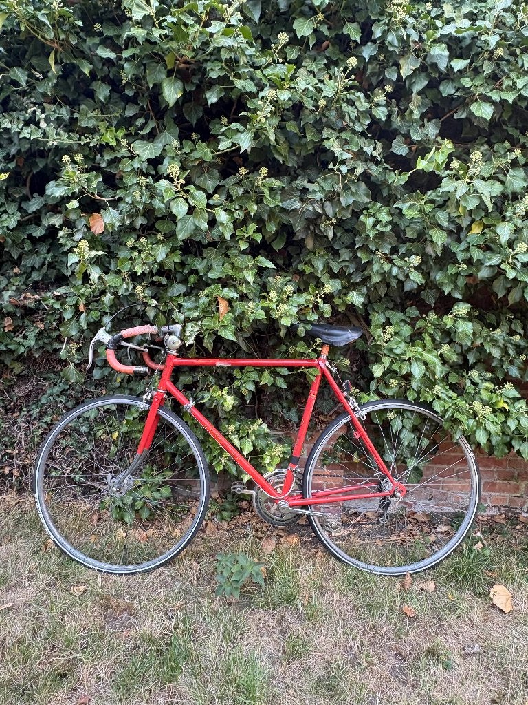 Retro koersfiets, Fietsen en Brommers, Ophalen, 28 inch, Gebruikt, 57 tot 61 cm