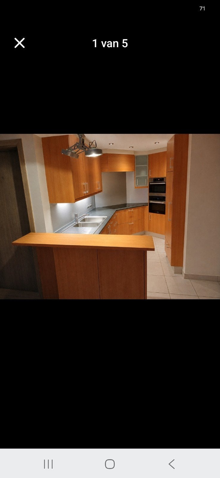 keuken te koop in Roeselare,  Perelaar, Ophalen, Gebruikt, U-keuken, Overige kleuren