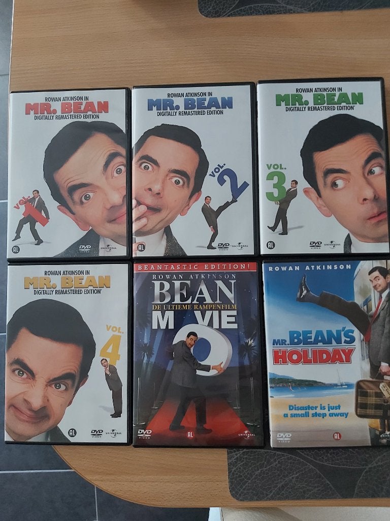 DVD BOX MR BEAN 6 DVD'S, Tous les âges, Enlèvement, Utilisé, Autres types