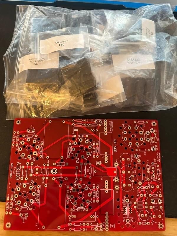 Hifi tube preamp kit - Glass Ware Aikido Octal All In One, TV, Hi-fi & Vidéo, TV, Hi-fi & Vidéo Autre, Neuf, Enlèvement ou Envoi