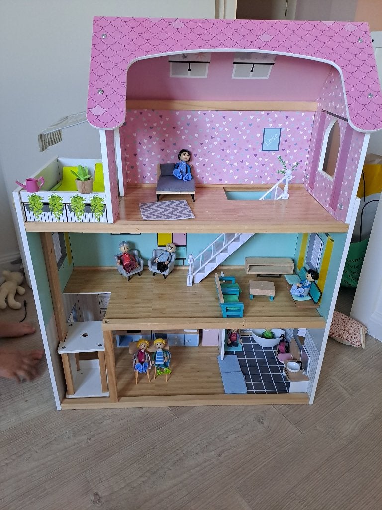 Poppenhuis, Ophalen, Gebruikt, Poppenhuis