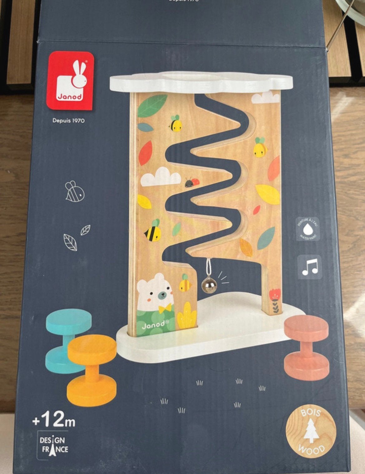 Jeu en bois Janod, Enlèvement, Utilisé