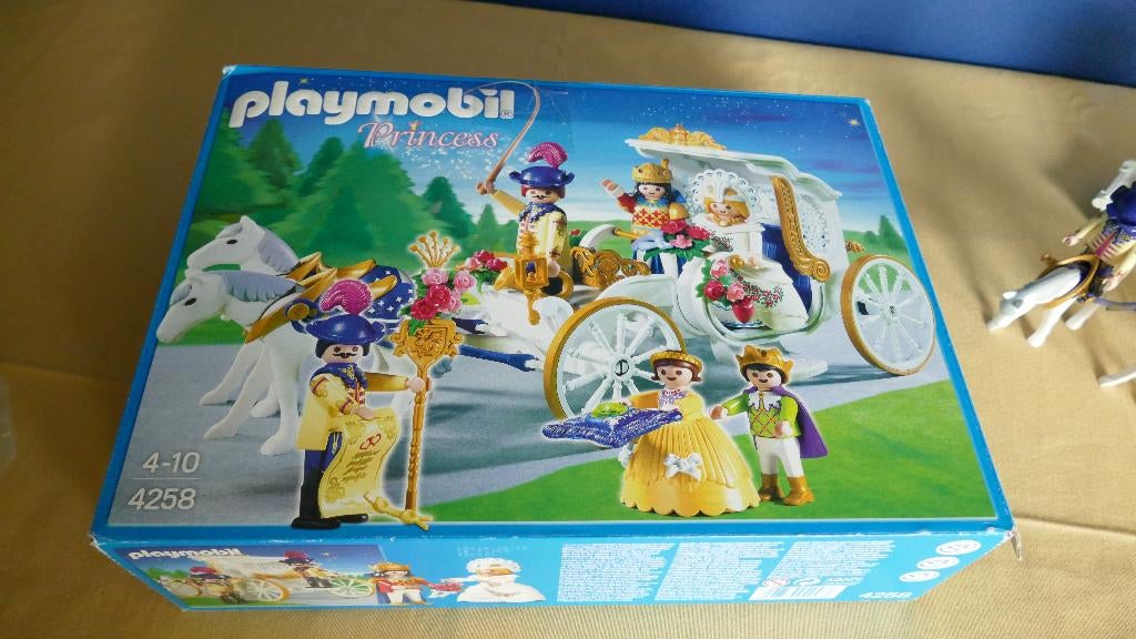 Playmobil 4258 Koninklijke koets., Kinderen en Baby's, Speelgoed | Playmobil, Ophalen of Verzenden, Zo goed als nieuw
