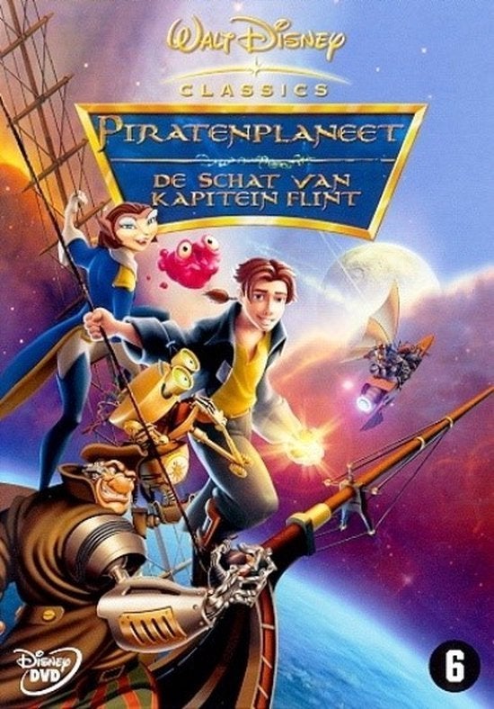 Disney dvd - Piratenplaneet ( gouden rugnummer 46 ), Ophalen of Verzenden