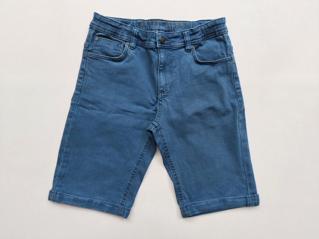 WE Blue Ridge blauwe jeansshort 170 / 15 jaar - NIEUWstaat, Broek, WE, Ophalen of Verzenden, Zo goed als nieuw