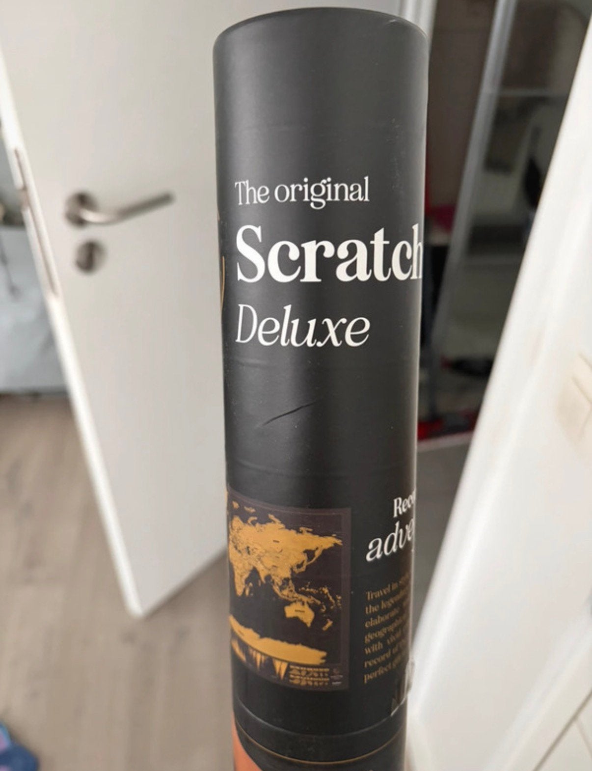 Scratch Map Deluxe – Poster Carte du Monde, Enlèvement