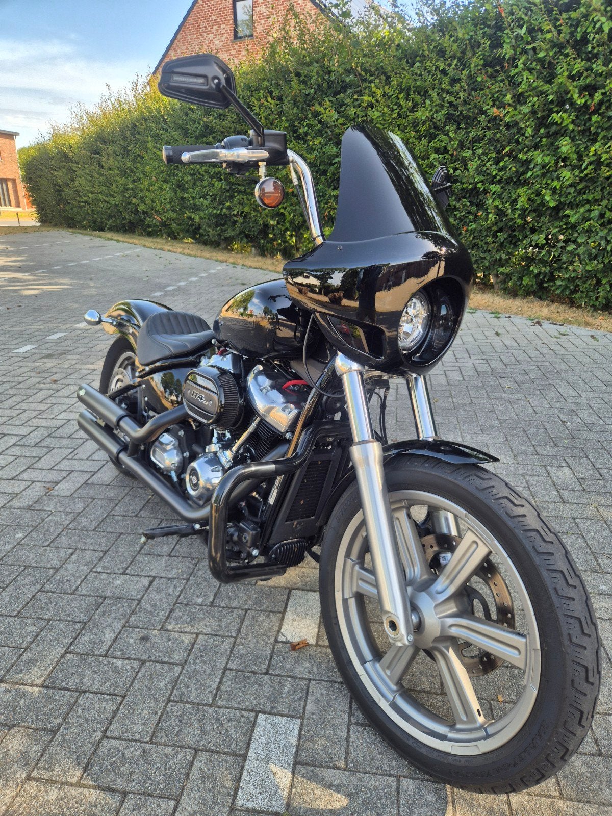 Harley Davidson Softail Club Style in nieuwstaat 2024-990km, Motoren, Particulier, Nieuw, ABS