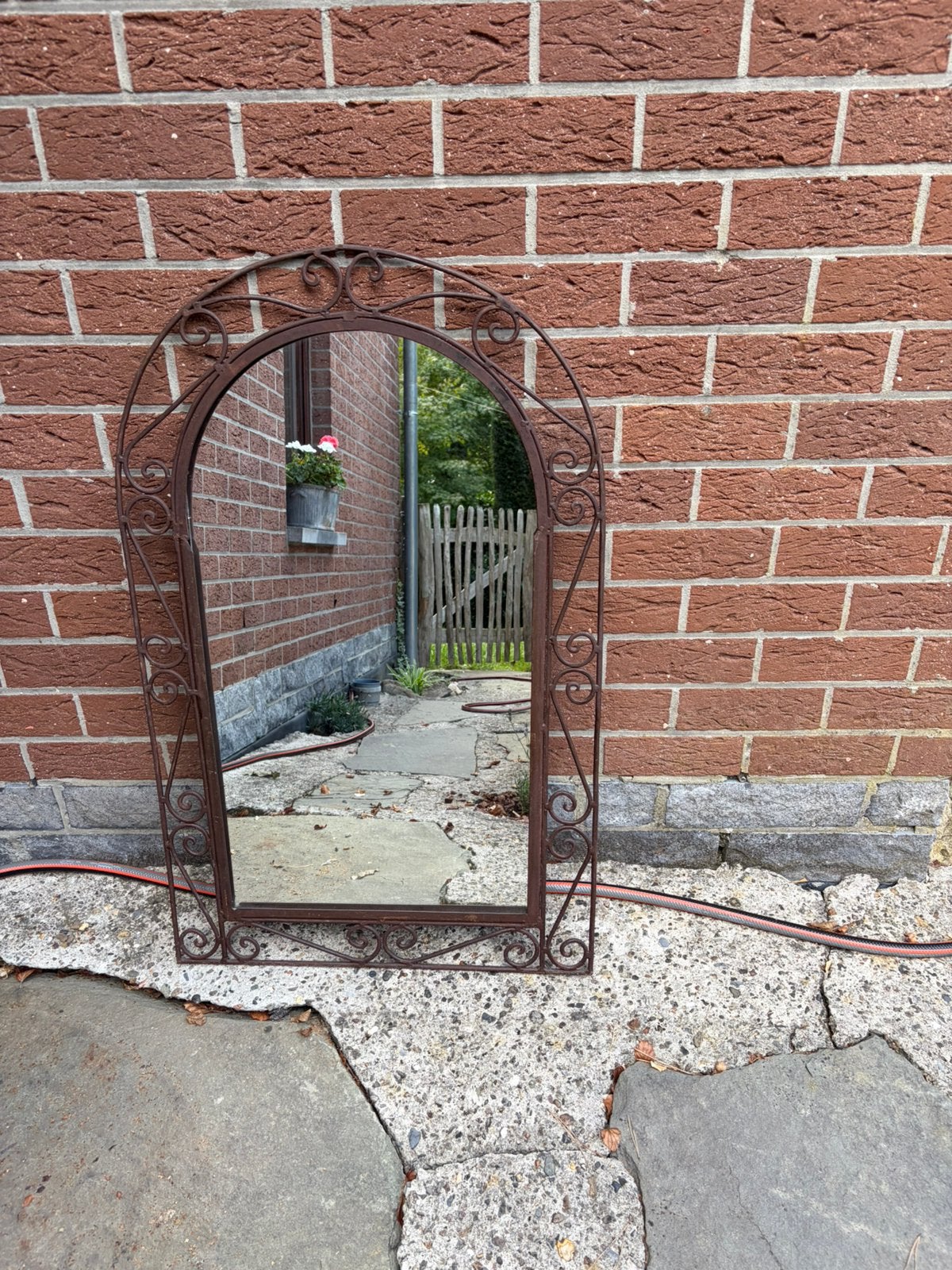 Miroir fer forgé, Enlèvement, Comme neuf
