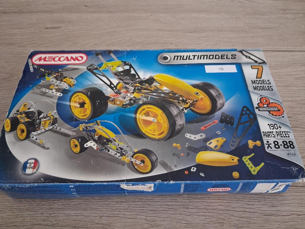 Meccano, Ophalen