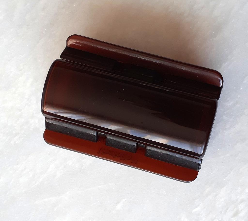 haarspeld bruin linziclip groot veritas, Handtassen en Accessoires, Ophalen of Verzenden, Nieuw, Haarspeld