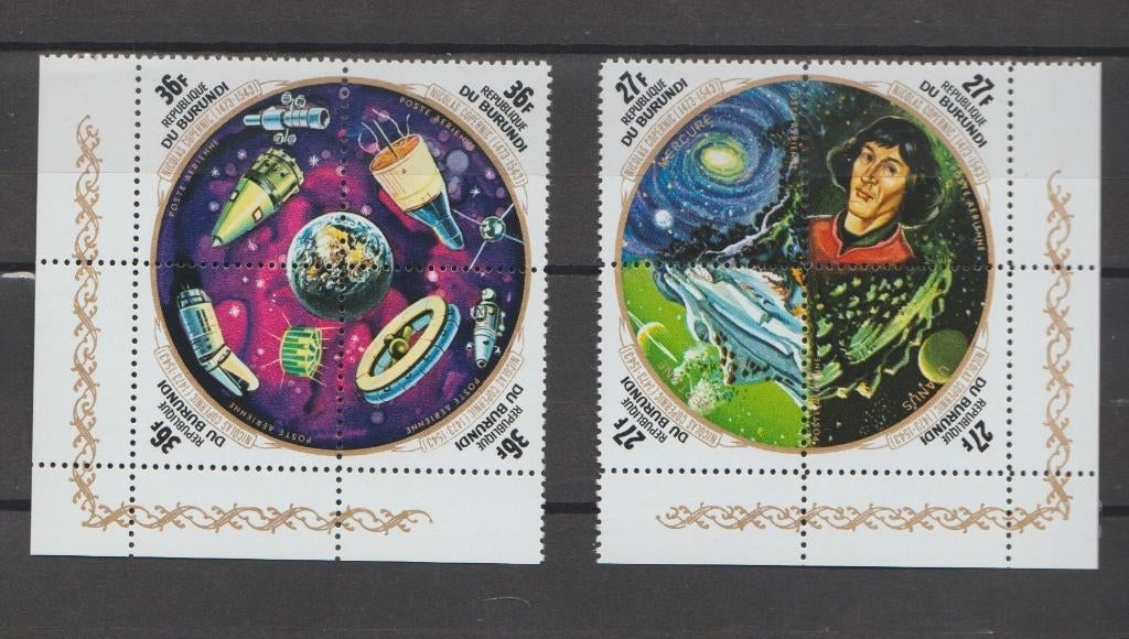 Burundi 1973 Copernicus air mail **, Enlèvement ou Envoi, Afrique du Sud, Non oblitéré