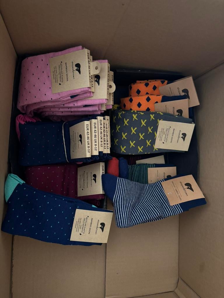 Nieuwe sokken slopes & town gerecycleerd materiaal maat42-46, Kleding | Heren, Sokken en Kousen, Ophalen of Verzenden, Nieuw, Maat 43 t/m 46