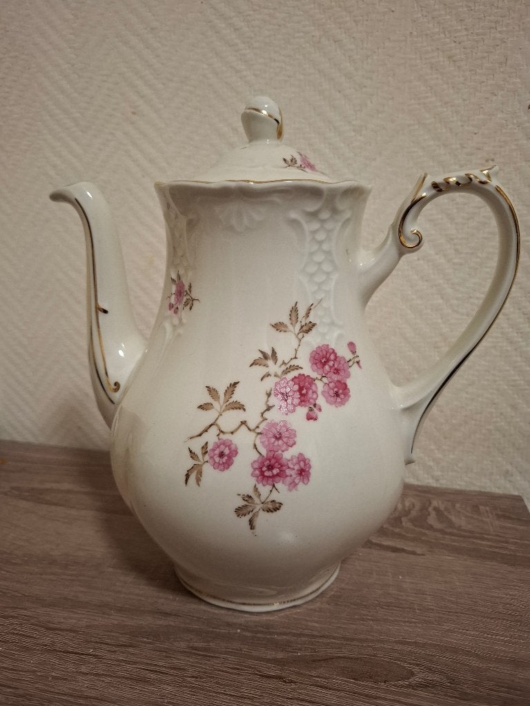 Vintage mosa Maastricht porseleinen koffiepot, Antiek en Kunst, Ophalen