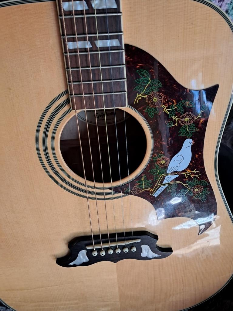 Epyphone Dove gitaar,perfecte staat, Musique & Instruments, Instruments à corde | Guitares | Acoustiques, Enlèvement