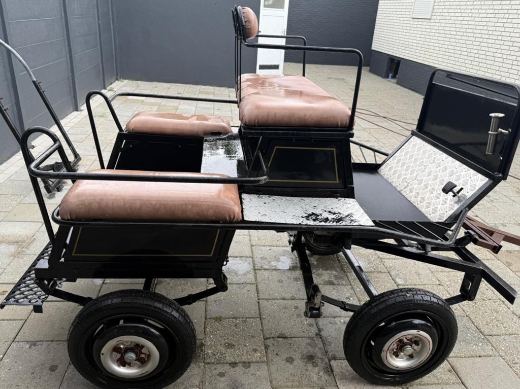 Hier bij verkoop ik mijn pony/paarden marathon wagen, Zo goed als nieuw, Marathonwagen, Paard of Pony
