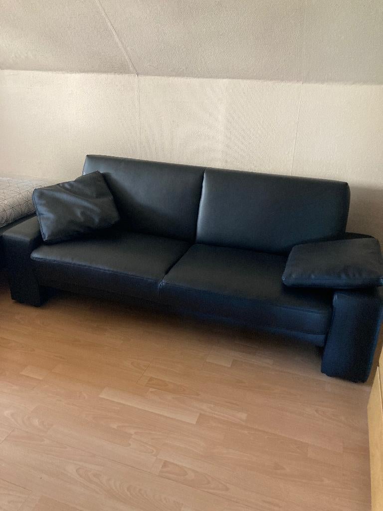 Zetelbed, Ophalen, Zwart, Zo goed als nieuw, Overige maten