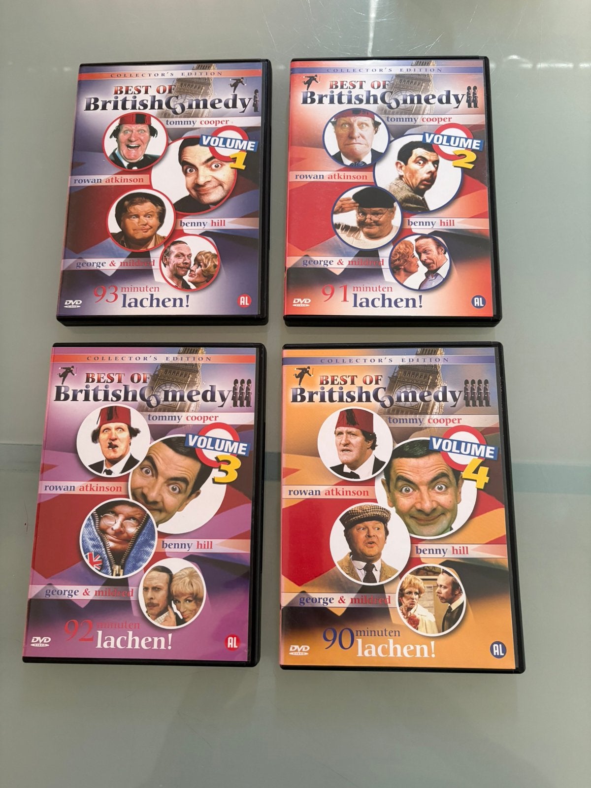 Best of British Comedy ( vol 1-2-3-4 ), CD & DVD, Enlèvement ou Envoi, Comme neuf