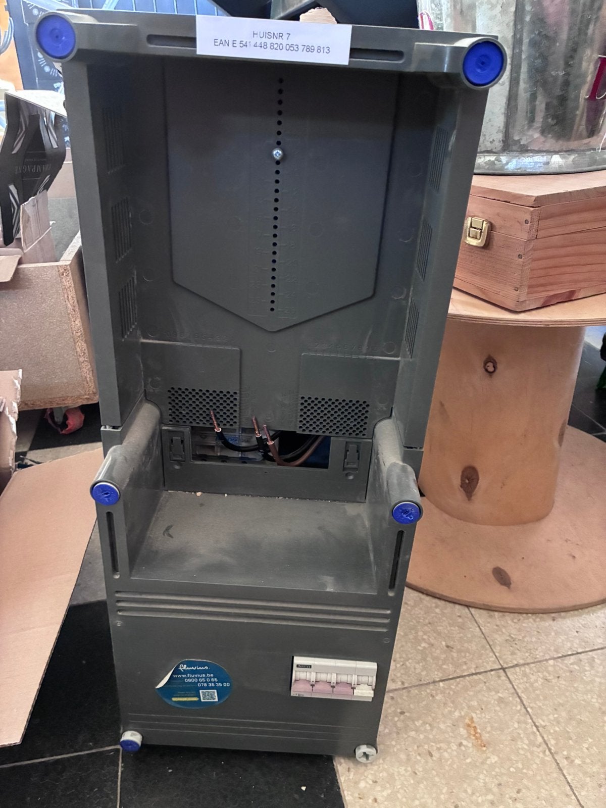 Elektriciteitsmeterkast 25D60, Ophalen, Zo goed als nieuw