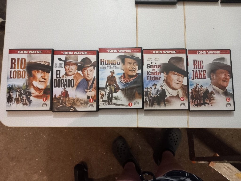 DVD John Wayne, À partir de 12 ans, Enlèvement, Utilisé, Anglais