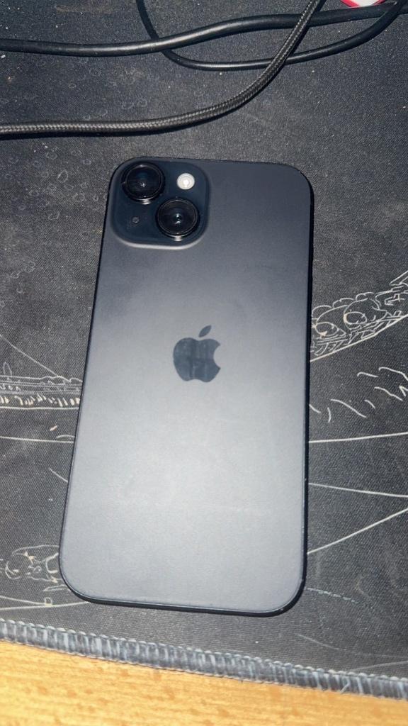 iPhone 15 te koop ICloud Locked, Ophalen, 128 GB, IPhone 15, Zwart