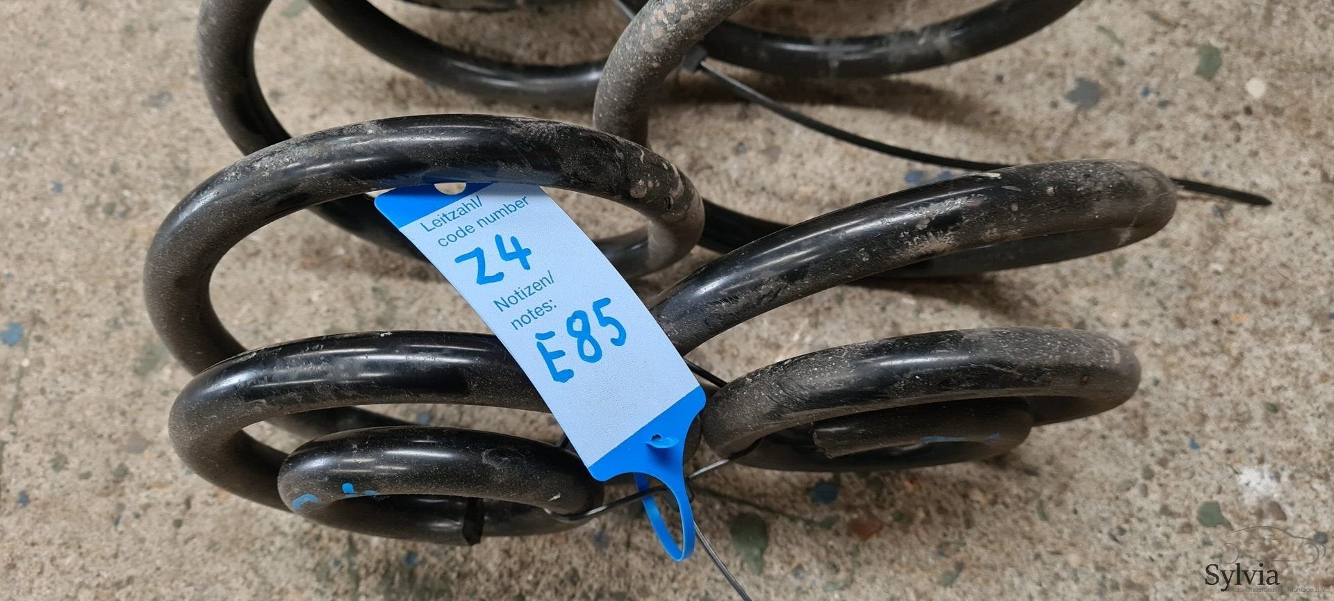 Achterveren Spiraal set van 2 links en rechts BMW Z4 E85, Gebruikt, -, -, Ophalen of Verzenden