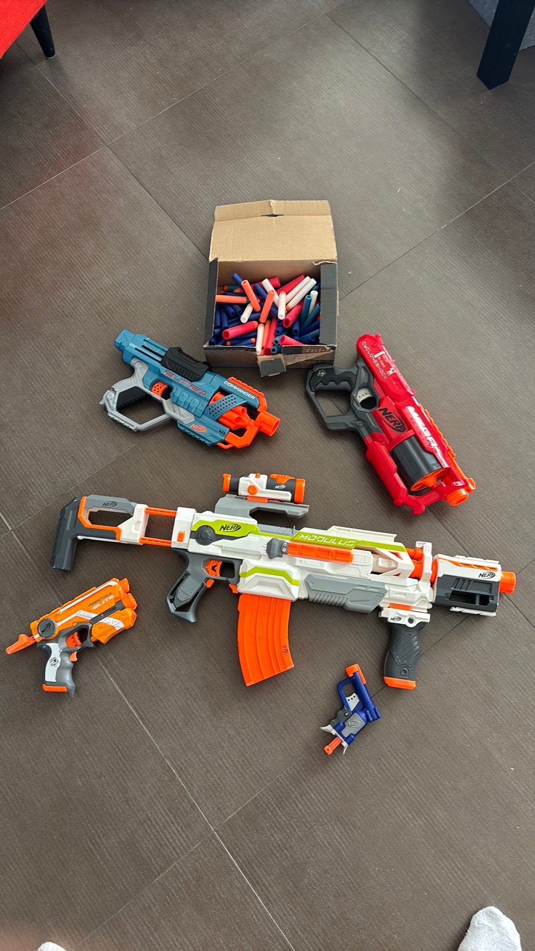 Nerf geweren, Ophalen, Nieuw