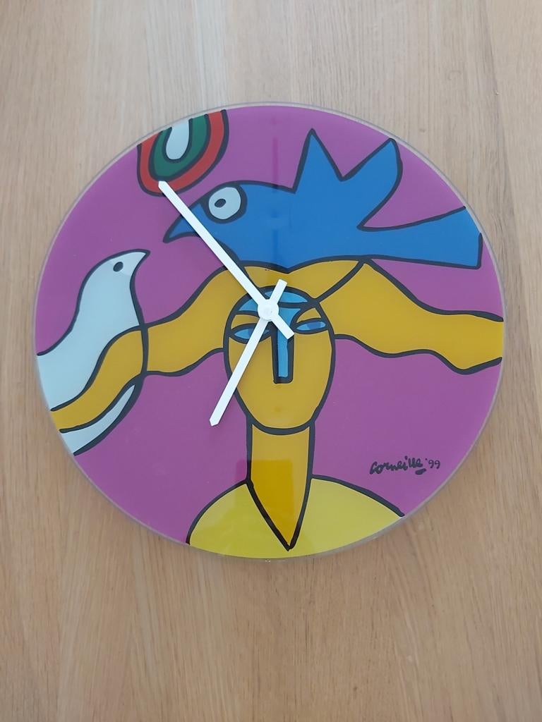 Horloge murale Corneille 1999 CoBrA