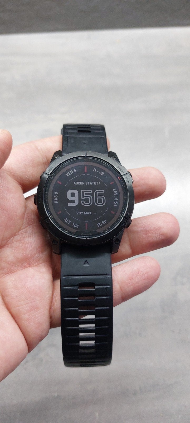 Montre Garmin Fénix 7X Sapphire Solar, Ophalen of Verzenden, Conditie