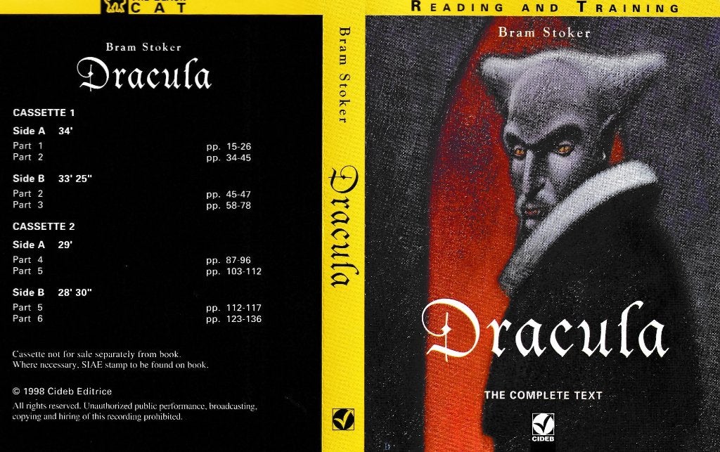 K7 Dracula, Enlèvement ou Envoi, Originale, Avec boîte de rangement, étagère ou coffret, Utilisé