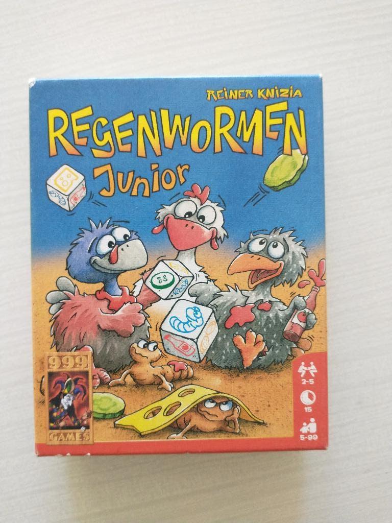 Regenwormen Junior (999 Games), Vijf spelers of meer, Ophalen of Verzenden, Gebruikt, 999 Games