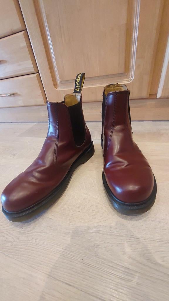 DR Martens: Chelsea Boots 2976 Red Cherry, Kleding | Heren, Schoenen, Overige kleuren, Boots, Gedragen, Dr Martens