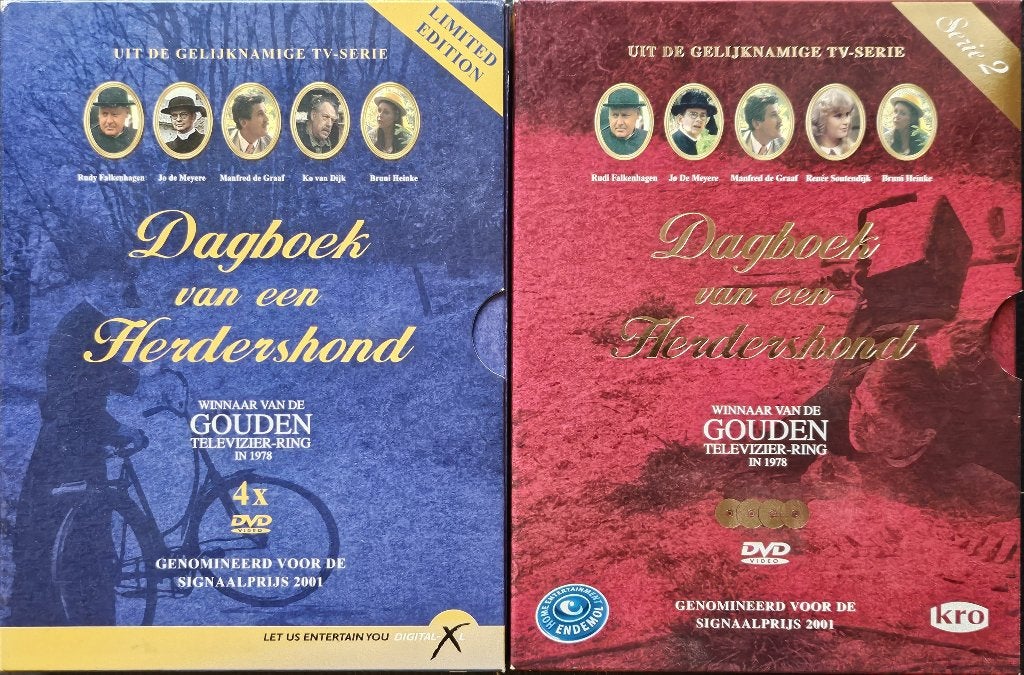 Dagboek van een Herdershond Complete Serie, CD & DVD, Enlèvement ou Envoi, Drame, Comme neuf, Néerlandais